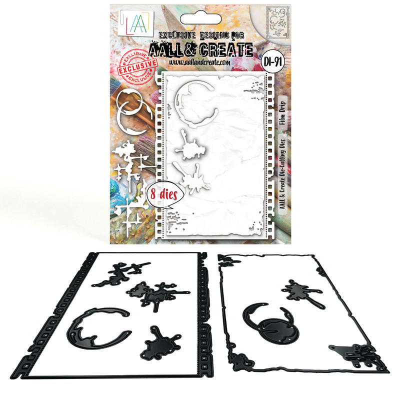 AALL and Create - Die-Cutting Die Set - Film Drip-1