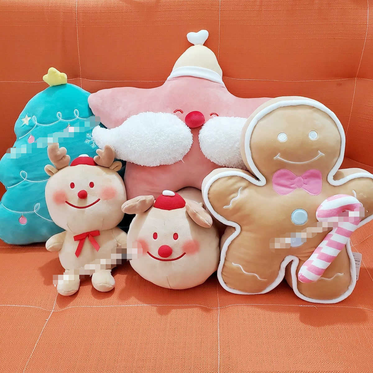 Christmas Biscuit Plush Doll Holiday Gift Toy