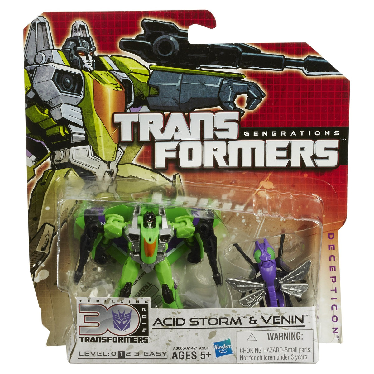 Transformers Generations Legends Class Acid Storm & Venin-1
