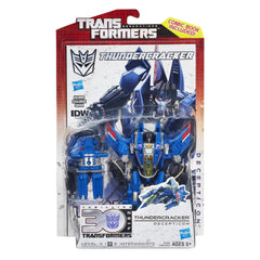 Transformers Generations Thundercracker Deluxe Action Figure and Comic Book-1