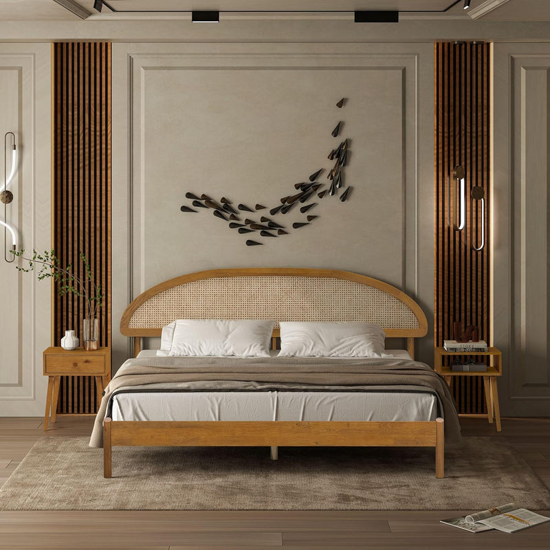 Estructura de cama de madera Gem-10