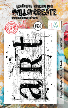 AALL and Create Stamp Set - 920 - Artidextrous-1