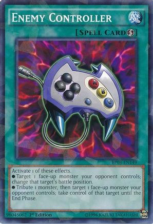 Enemy Controller (Shatterfoil) (BP03-EN149) - Battle Pack 3: Monster League 1st Edition-1