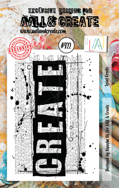 AALL and Create Stamp Set - 922 - Splat Create-1