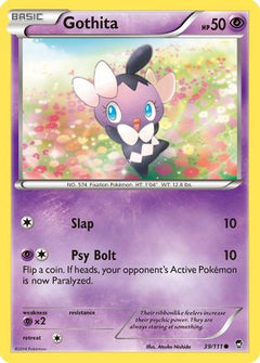 Gothita 39/111 - XY  Furious Fists-1