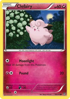 Clefairy (69) 69/111 - XY  Furious Fists-1