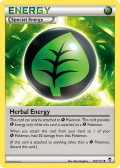 Herbal Energy 103/111 - XY  Furious Fists-1