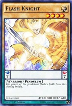 Flash Knight (DUEA-EN001) - Duelist Alliance Unlimited-1