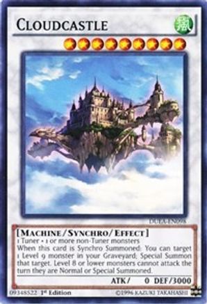 Cloudcastle (DUEA-EN098) - Duelist Alliance 1st Edition-1