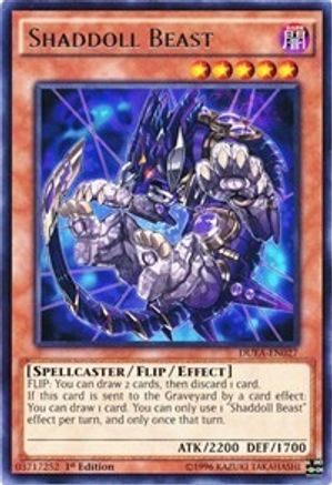 Shaddoll Beast (DUEA-EN027) - Duelist Alliance 1st Edition-1