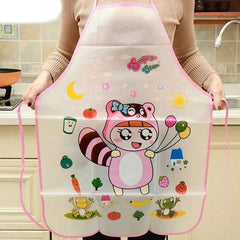 Cartoon pvc apron-4