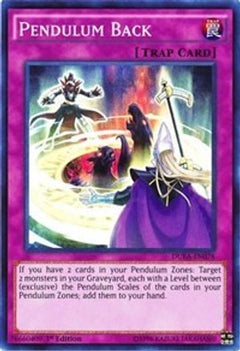 Pendulum Back (DUEA-EN078) - Duelist Alliance 1st Edition-1