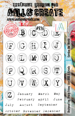 AALL and Create Stamp Set - 926 - Garden She Wrote-1