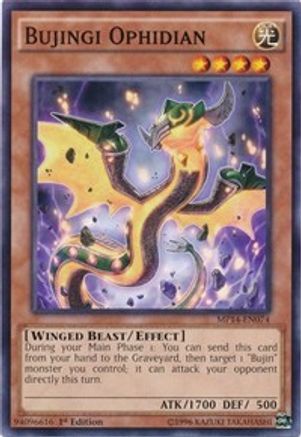 Bujingi Ophidian (MP14-EN074) - 2014 Mega-Tins Mega Pack 1st Edition-1