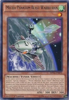 Mecha Phantom Beast Warbluran (MP14-EN075) - 2014 Mega-Tins Mega Pack 1st Edition-1