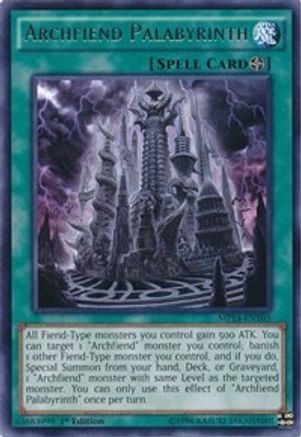 Archfiend Palabyrinth (MP14-EN105) - 2014 Mega-Tins Mega Pack 1st Edition-1
