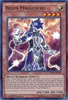 Bujin Mikazuchi (MP14-EN144) - 2014 Mega-Tins Mega Pack 1st Edition-1