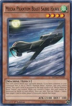 Mecha Phantom Beast Sabre Hawk (MP14-EN149) - 2014 Mega-Tins Mega Pack 1st Edition-1