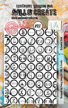 AALL and Create Stamp Set - 927 - Botanical Code-1