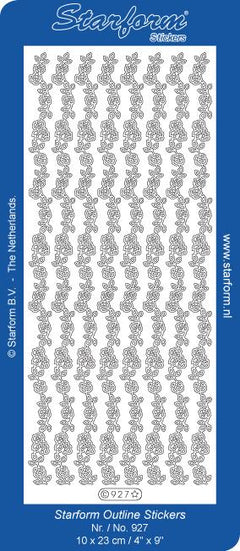 Deco Stickers - Rose Borders-1