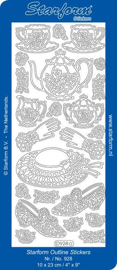 Deco Stickers - Tea Party-1