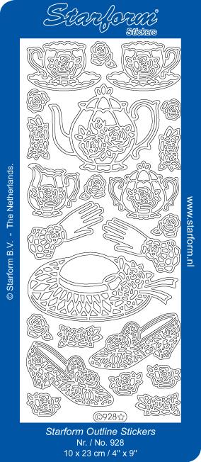 Deco Stickers - Tea Party-1