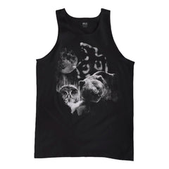 Red Dragon 'Night Animals' Tank Top - Black-1