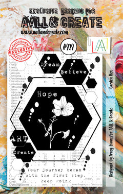 AALL and Create Stamp Set - 929 - Garden Hex-1