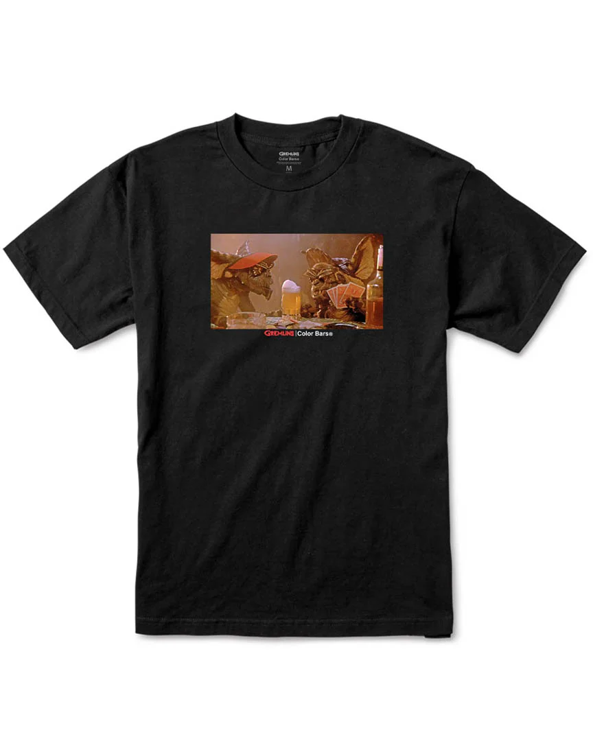 Color Bars x Gremlins 'Classic' Tee - Black-1