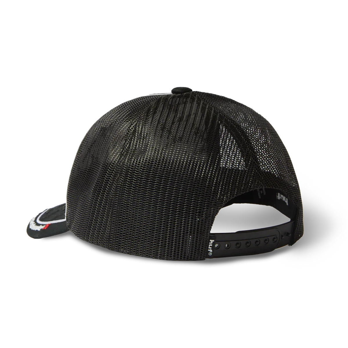 HUF 'Diamond Plate' Trucker Cap - Black-3