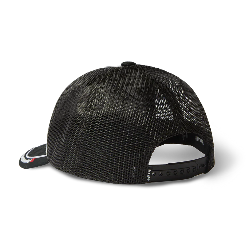 HUF 'Diamond Plate' Trucker Cap - Black-3