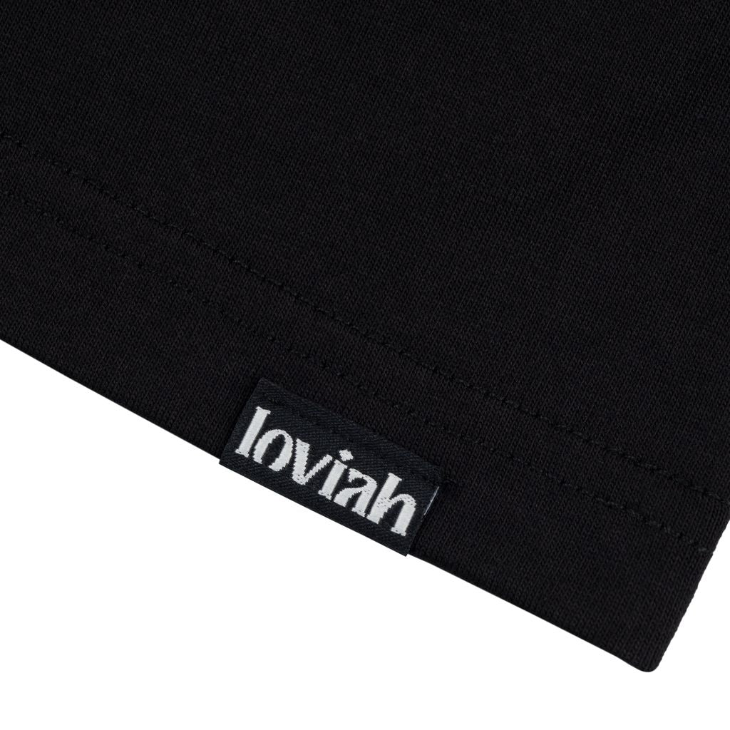 Loviah 'Team' Tee - Black-4