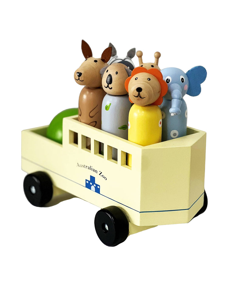 ToysLink - Animal Bowling Vehicle - Ages 1+-1