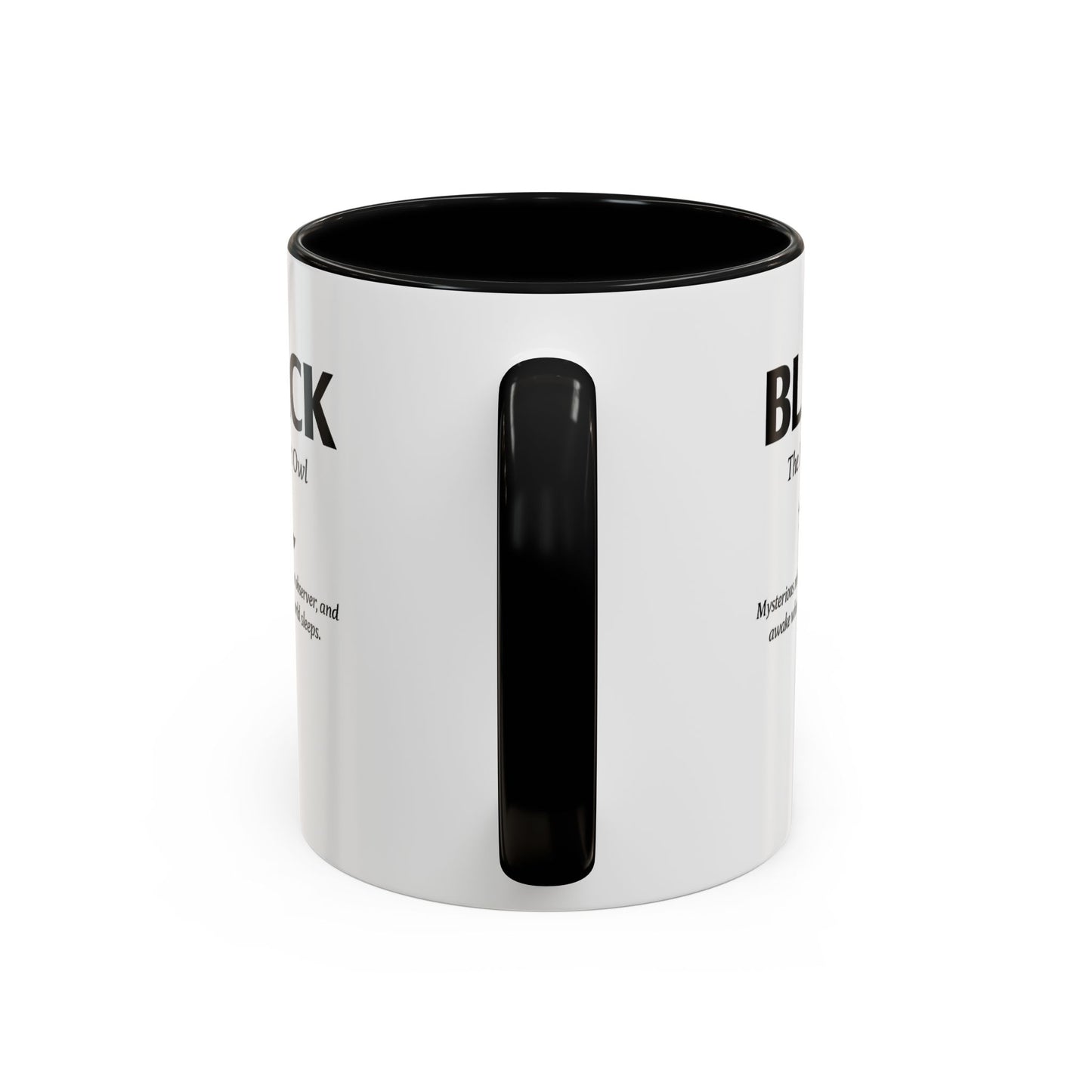 Color Personality Mug Collection - Black