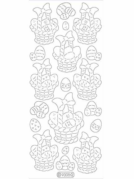 Deco Stickers - Easter Baskets-1