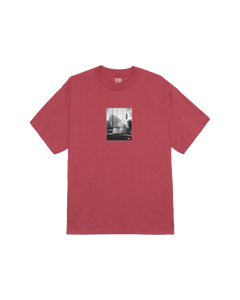 Obey 'Osaka Photo' Tee - Mineral Red-1