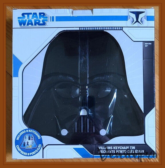 Star Wars Villains Keychain Tin – 8 Piece Set (UPC: 9323433008780)