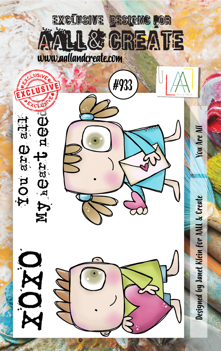 AALL and Create Stamp Set - 933 - You Are All-1