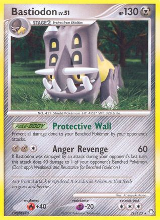Bastiodon/123 - Mysterious Treasures Reverse Holofoil-1