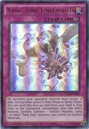 Yang Zing Unleashed (DUEA-ENDE2) - Duelist Alliance: Deluxe Edition Limited-1