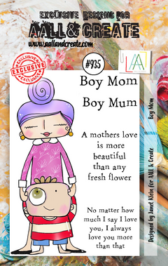 AALL and Create Stamp Set - 935 - Boy Mum-1