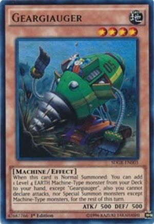 Geargiauger (SDGR-EN003) - Structure Deck: Geargia Rampage 1st Edition-1