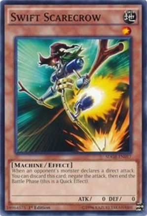 Swift Scarecrow (SDGR-EN017) - Structure Deck: Geargia Rampage 1st Edition-1