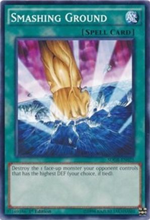 Smashing Ground (SDGR-EN025) - Structure Deck: Geargia Rampage 1st Edition-1