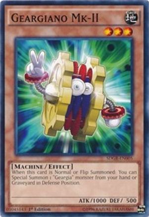 Geargiano Mk-II (SDGR-EN005) - Structure Deck: Geargia Rampage 1st Edition-1