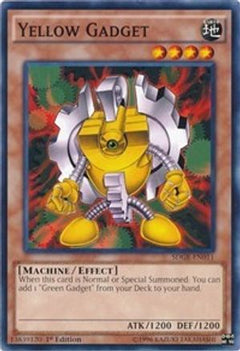 Yellow Gadget (SDGR-EN011) - Structure Deck: Geargia Rampage 1st Edition-1