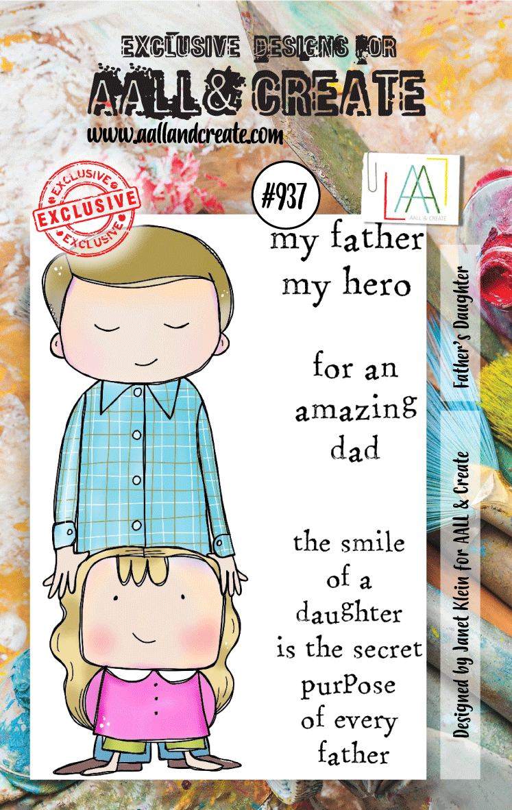 AALL and Create Stamp Set - 937 - Father's Daughter-1