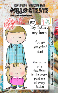 AALL and Create Stamp Set - 937 - Father's Daughter-1