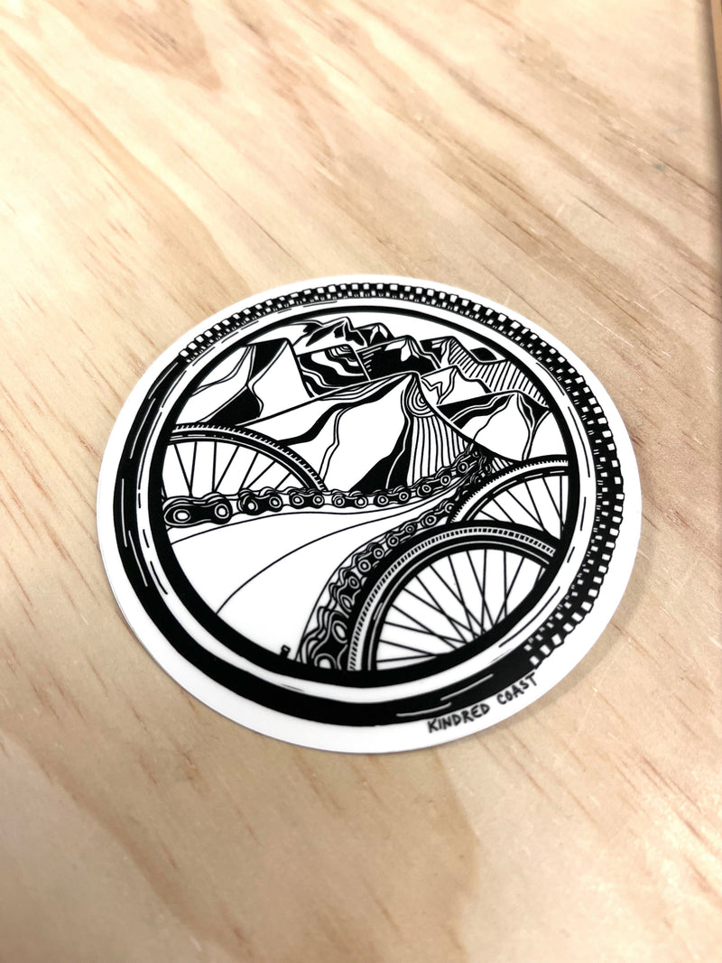 BIKE WORLD Eco Vinyl Stickers-1