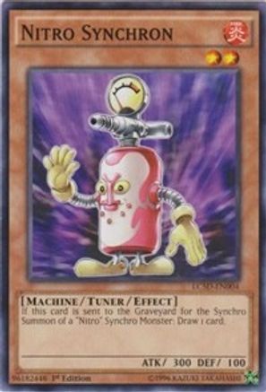 Nitro Synchron (LC5D-EN004) - Legendary Collection 5D's 1st Edition-1